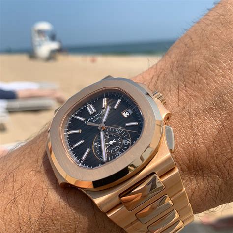 patek philippe nautilus 5980 rose gold review